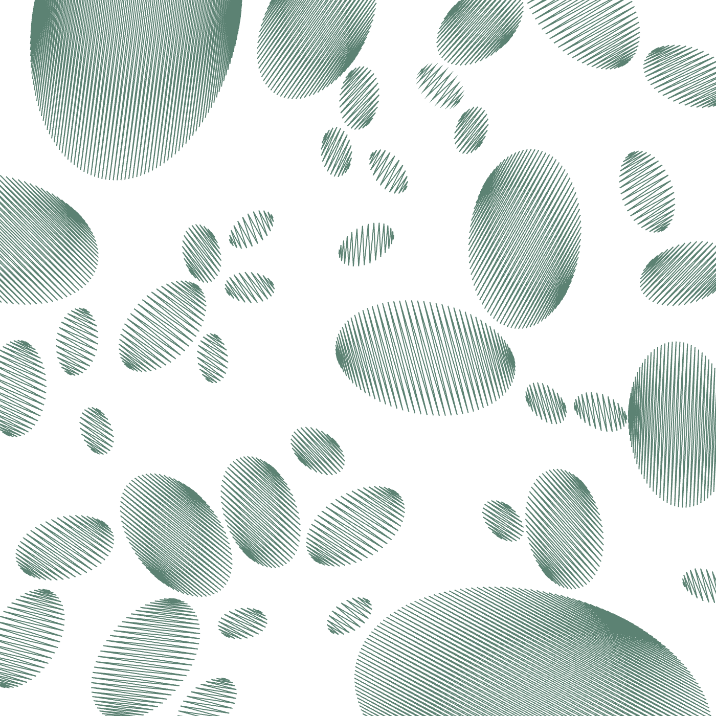 One color, one shape.